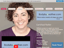 Tablet Screenshot of bodybyheather.com